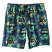Mens Teal Tractor Swim Trunks