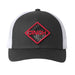 Womens Grey Logo Trucker Cap