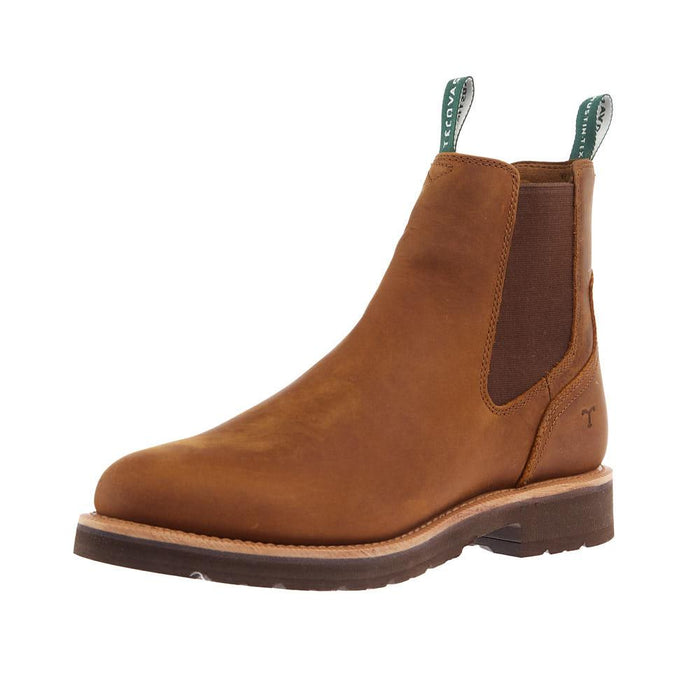 Men`s The Rugged Chelsea Light Tobacco Pull On Boot