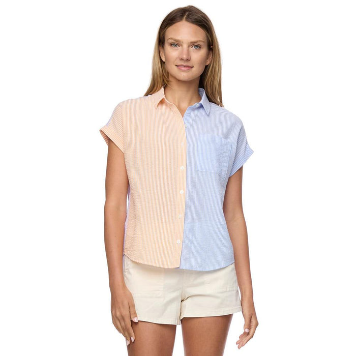 Ramona Seersucker Dolman Shirt