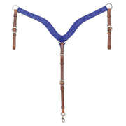 Marfa Lights Royal Blue Suede Breast Collar
