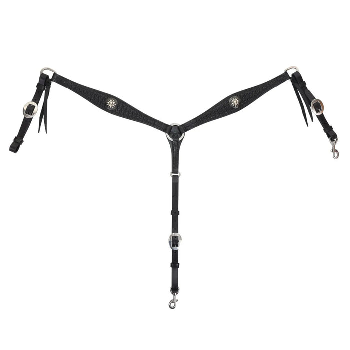 Dark Rider Shaped Spider Breast Collar