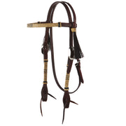 Natural Rawhide Browband Headstall