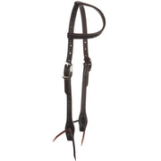 Heavy Oil Brick Tooling 5/8 inch Single Ear Headstall
