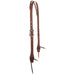 Heavy Oil Harness Leather 3/4 Slit Ear Headstall