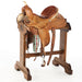 Used 15in Basket Stamp Barrel Saddle