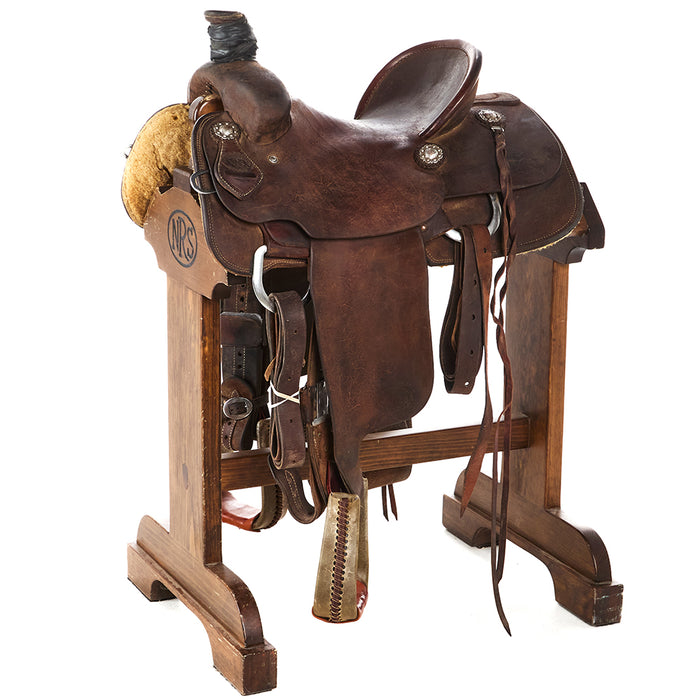 Used 14.5in Basket Stamp Ranch Roper