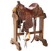 Used 14in Oak Leaf Tooled Ranch Roper