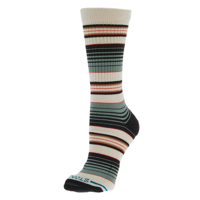Unisex Rockford Sage and Coral Crew Socks