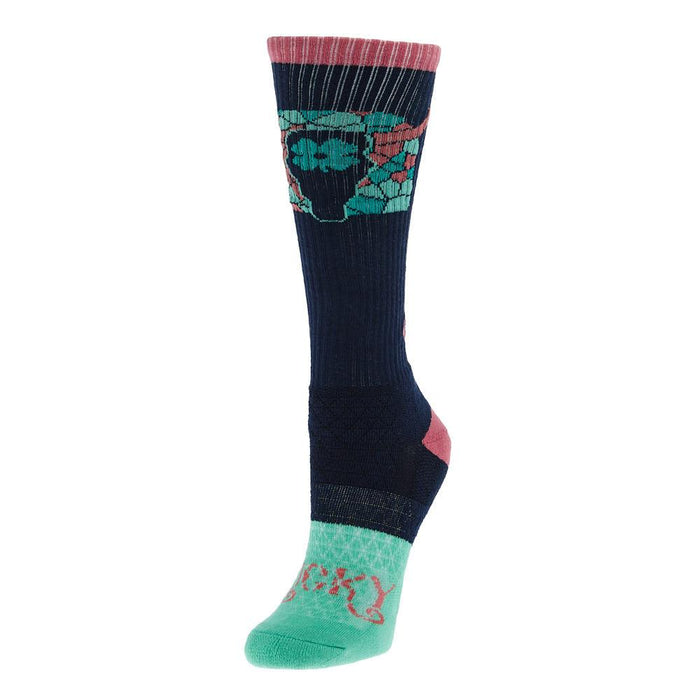 Clover Steer Head Performance Crew Socks