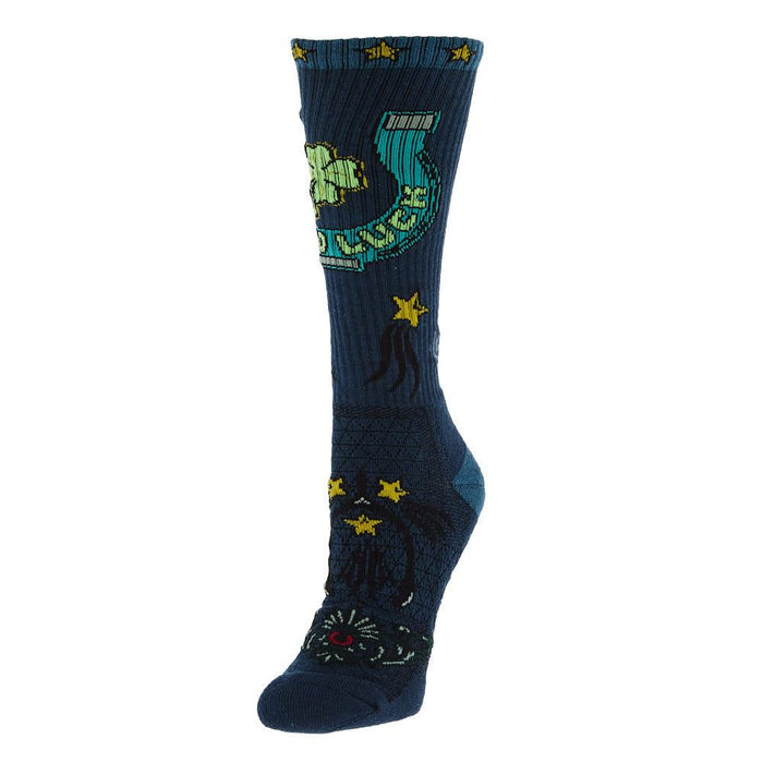 Horseshoe Blue Performance Crew Socks