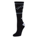 Retro Black and White Performance Crew Socks