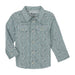 Boys Turquoise Long Sleeve Shirt