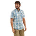 Men's Iceburg Plaid ATG Cedar Pocket Short Sleeve Shirt