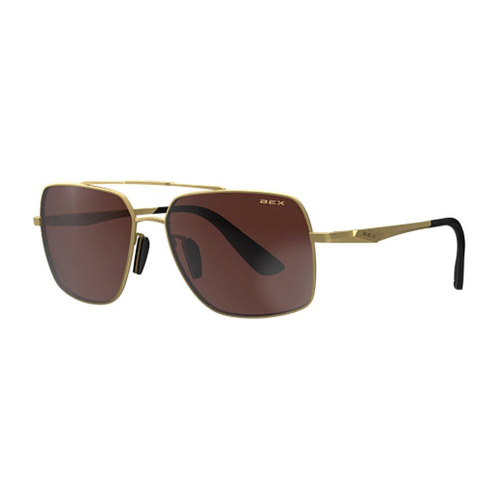 Wing Matte Gold Brown Silver