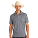 Mens Navy Aztec Print Polo