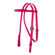 Biothane Pink Browband Headstall