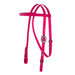 Biothane Pink Browband Headstall