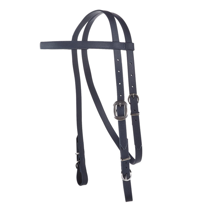 Biothane Black Browband Headstall