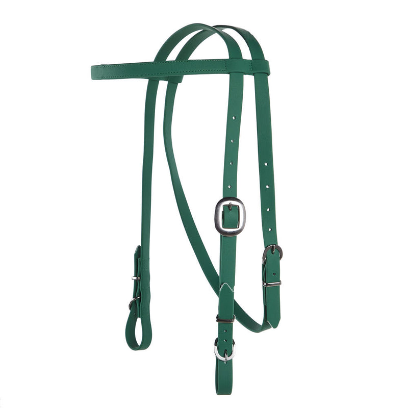 Biothane Green Browband Headstall