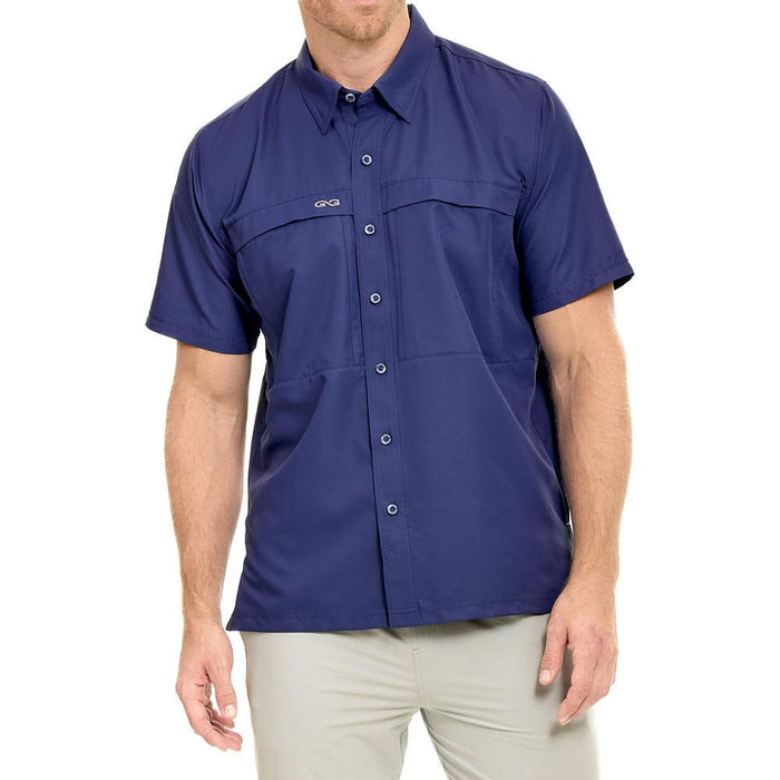 Indigo Microfiber Short Sleeve
