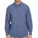 Indigo Maverick Microfiber Long Sleeve