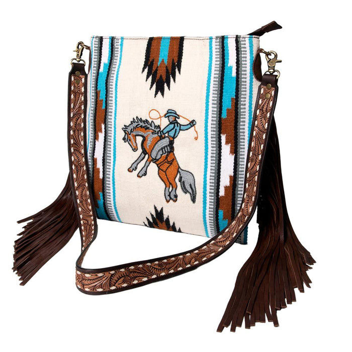 Bucking Horse Embroidery Bag