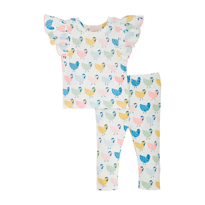 Girls Chicken Two Piece Set