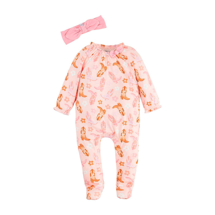 Girls Pink Western Sleeper