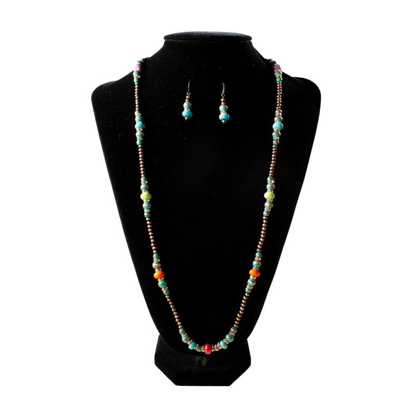 Women's Multi Bead Jewelry Set