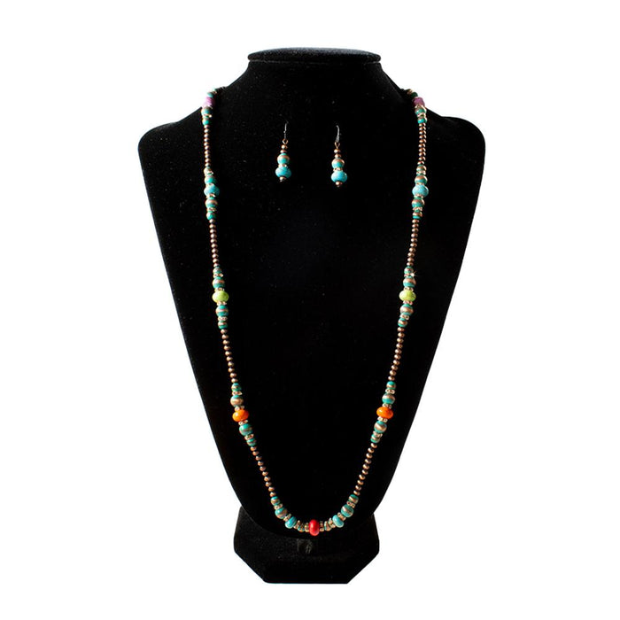 Women's Multi Bead Jewelry Set
