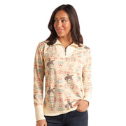Bucking Horse 1/4 Zip Pullover