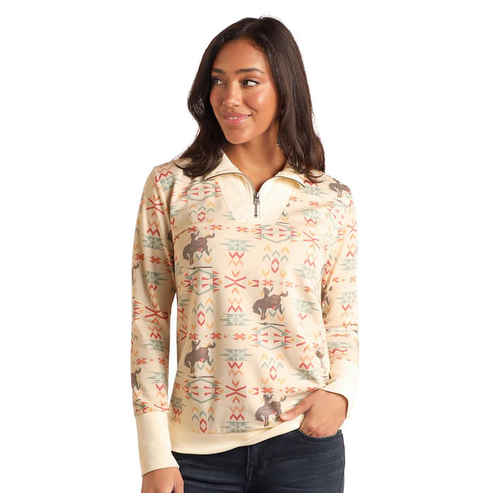 Bucking Horse 1/4 Zip Pullover