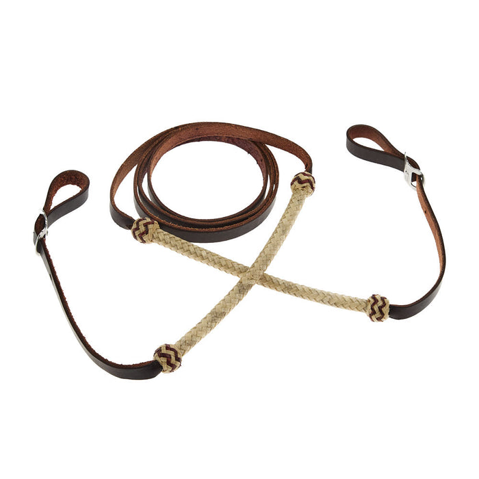 Rawhide Accent Rope Rein