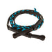 Blue Lace Leather Braided Barrel Reins