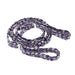 Purple Nylon Knot 3 Plait Rein