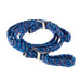 Blue Nylon Knot 3 Plait Rein