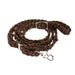Brown Nylon Knot 3 Plait Rein