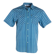 Cowboy Blues Short Sleeve Snap Shirt
