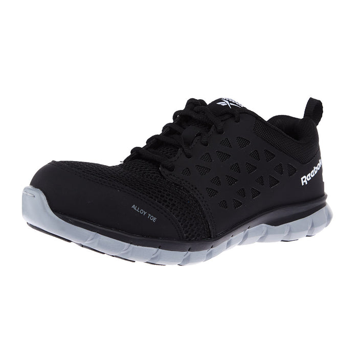 Women's Sublite Black Alloy Safety Toe Work Shoe