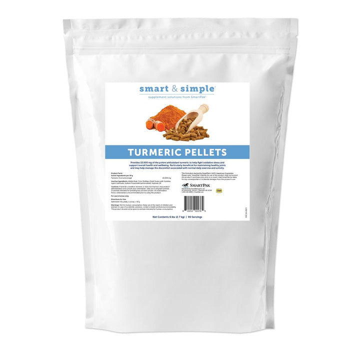 Smart & Simple Turmeric Pellets 6lb Bag