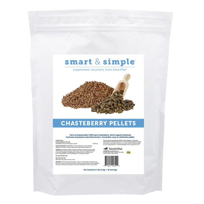 Smart & Simple Chasteberry Pellets 2.3 lb Bag