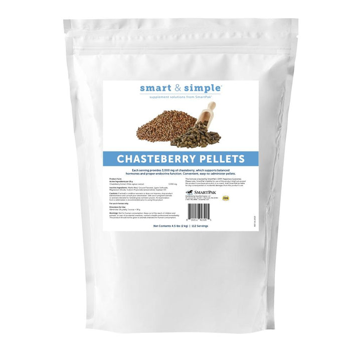 Smart & Simple Chasteberry Pellets 4.5 lb Bag