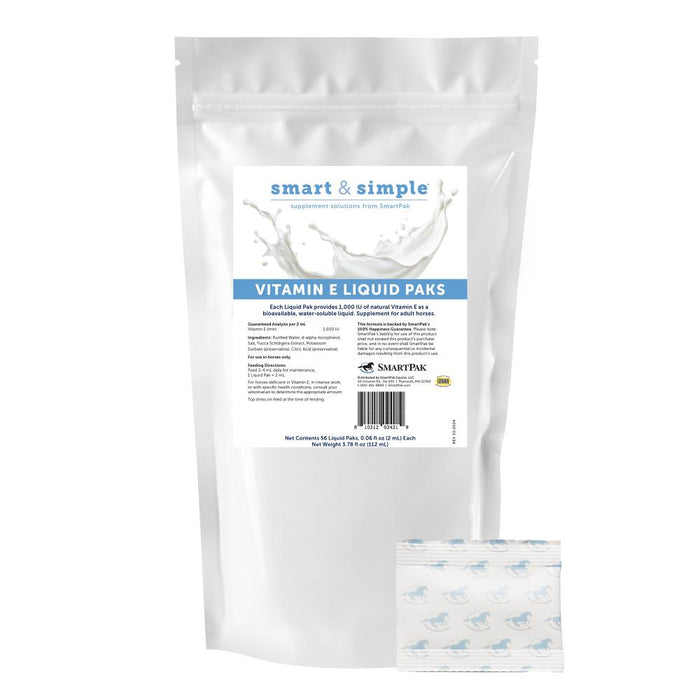 Smart & Simple Vitamin E Liquid 56 LiquidPaks
