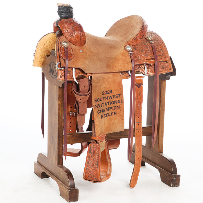 Used 15in Slone Diamond S Trophy Team Roper