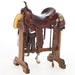 Used 16.5in Barbed Wire Border Cutting Saddle