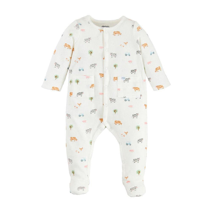 Boys Ditsy Farm Print Sleeper