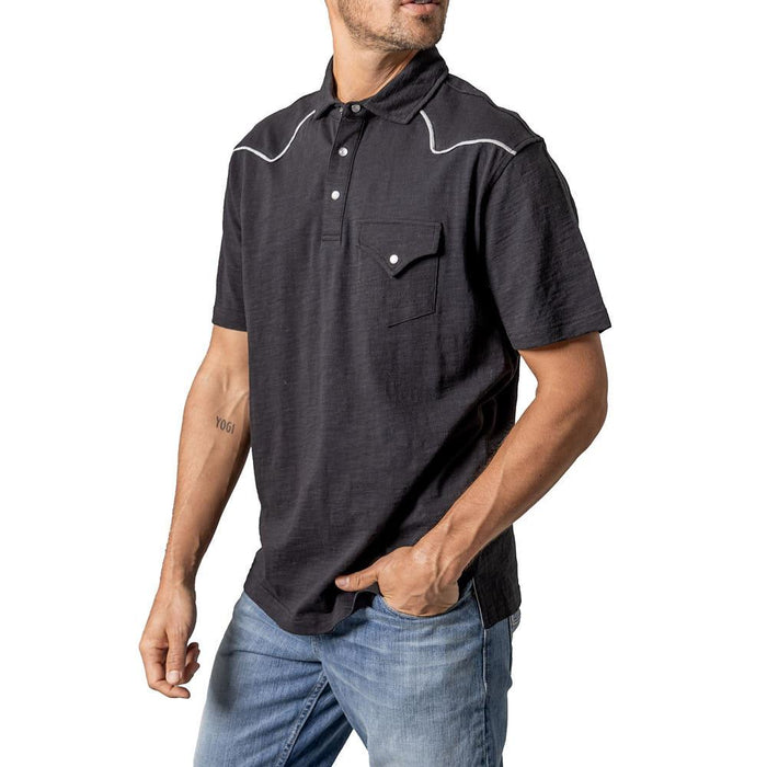 Mens Black G-2 Polo