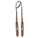 Turquoise Stone Basket Stamp Single Ear Headstall
