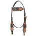 Arrow Inlay Browband Headstall
